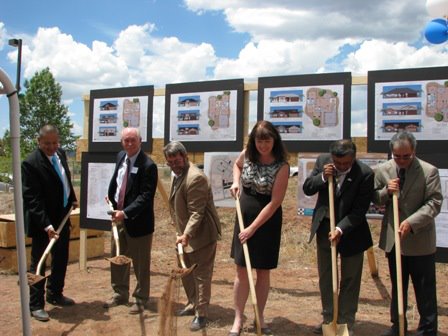 "The homes will be constructed on the reservation and Navajo tribal members will have a unique opportunity to own the land as well as the home...The Navajo Nation’s Karigan Development is a model for comprehensive Tribal planning for housing, economic and community development." - Michael Burnside, Project Manager Navajo Partnership for Housing. (Photo courtesy of Navajo Housing for Partnership)